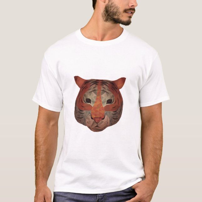 T-shirt Tigre automatique (Devant)