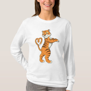 T-shirt Tigre avec coeur
