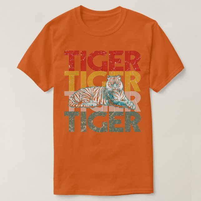T-shirt Tigre blanc (Design devant)