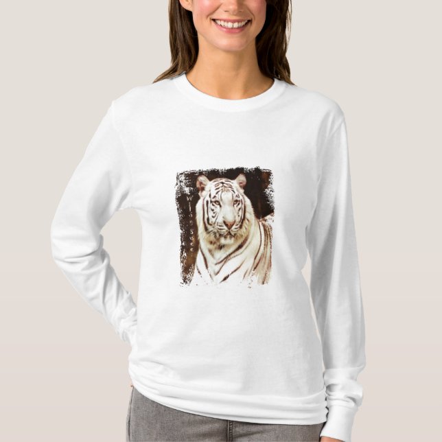 T-shirt Tigre blanc (Devant)