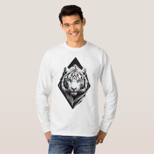 T-shirt Tigre blanc