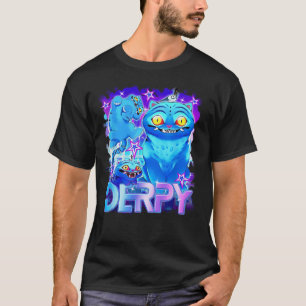 T-shirt Tigre Bleu Anime - Derpy Vintage Anim