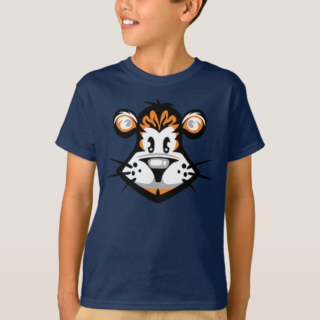 T-shirt Tigre cartoon (Devant)