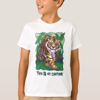 Tigre C'Est Mon Costume Tee - shirts légers