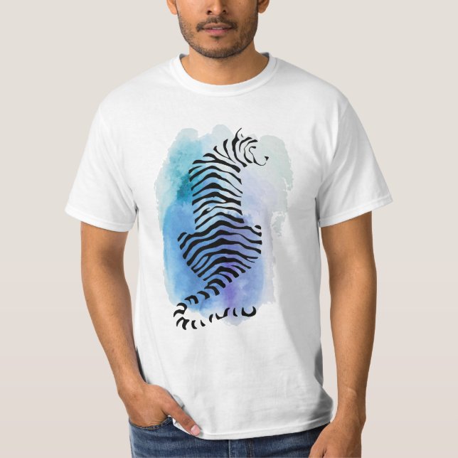 T-shirt Tigre coloré (Devant)