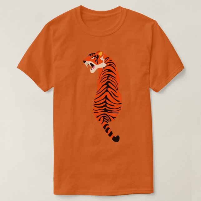 T-shirt Tigre dangereux (Design devant)