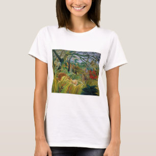 T-shirt Tigre dans une tempête tropicale, Rousseau