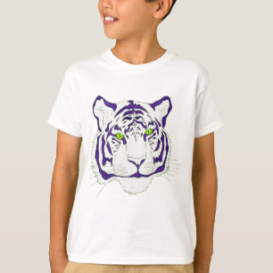 T-shirt Tigre de Bengale pourpre