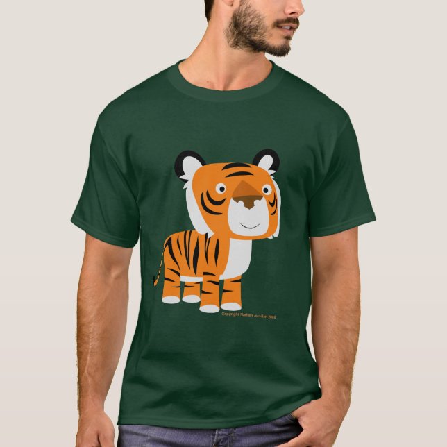 T-shirt Tigre de Cartoony (Devant)