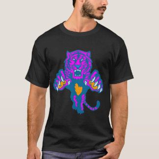T-shirt Tigre de Corey Tiger 80s Vintage à pompage