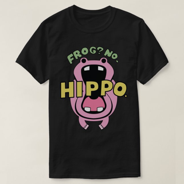 T-shirt Tigre de Fisher (une pièce) &quot ; Frog No. Hippo (Design devant)