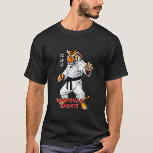 T-shirt Tigre de Karaté Shotokan Classique