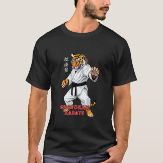 T-shirt Tigre de Karaté Shotokan Classique