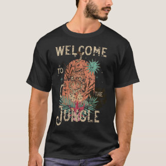 T-shirt Tigre de la Jungle Bienvenue à Notre Amoureux du T