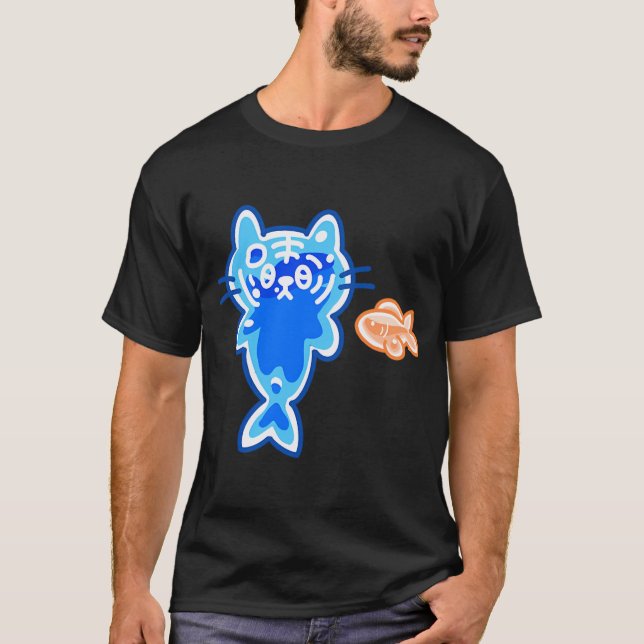 T-shirt Tigre de l'océan (Devant)
