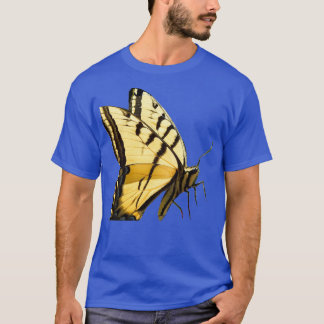T-shirt Tigre de papillon jaune