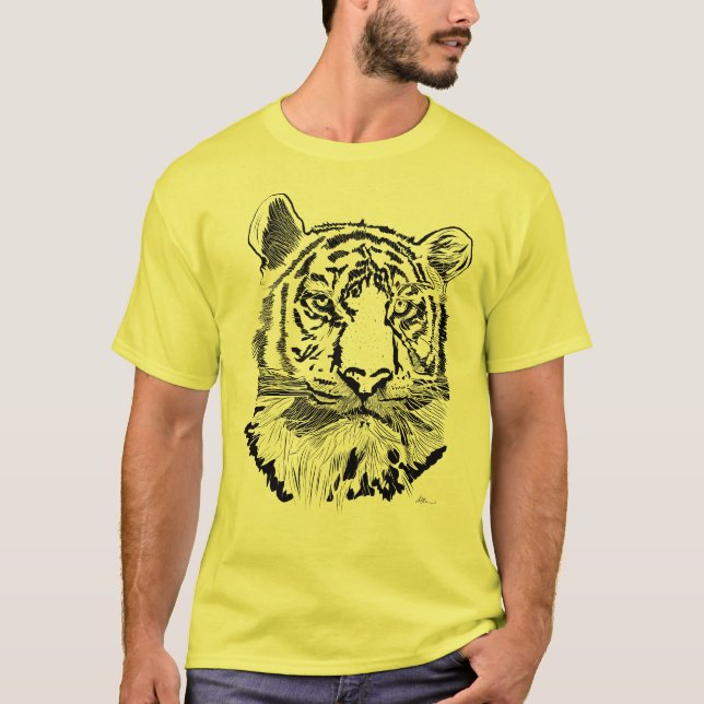 T-shirt Tigre de Sibérie (Devant)