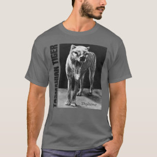 T-shirt Tigre de Tasmanie