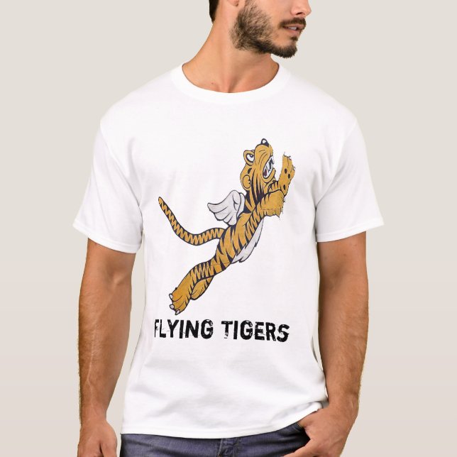 T-shirt Tigre de vol (Devant)