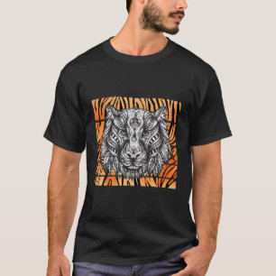 T-shirt Tigre du Bengale Tigre visage ornement Tigre du Be