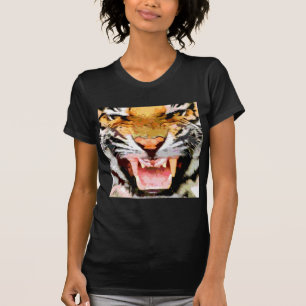 T-shirt Tigre en colère - Yeux de Tigre