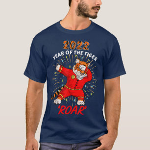 T-shirt Tigre en Dabbing Chemise Enfants Année du Tiger Ch