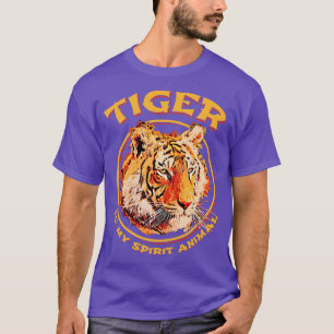 T-shirt Tigre Est Mon Esprit Animal Année Du Tigre