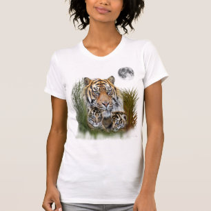T-shirt Tigre et petits