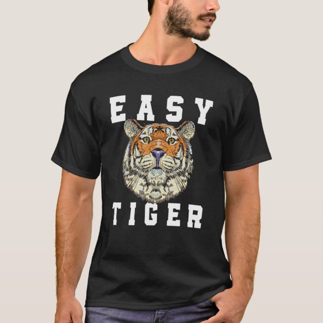 T-shirt Tigre facile (Devant)