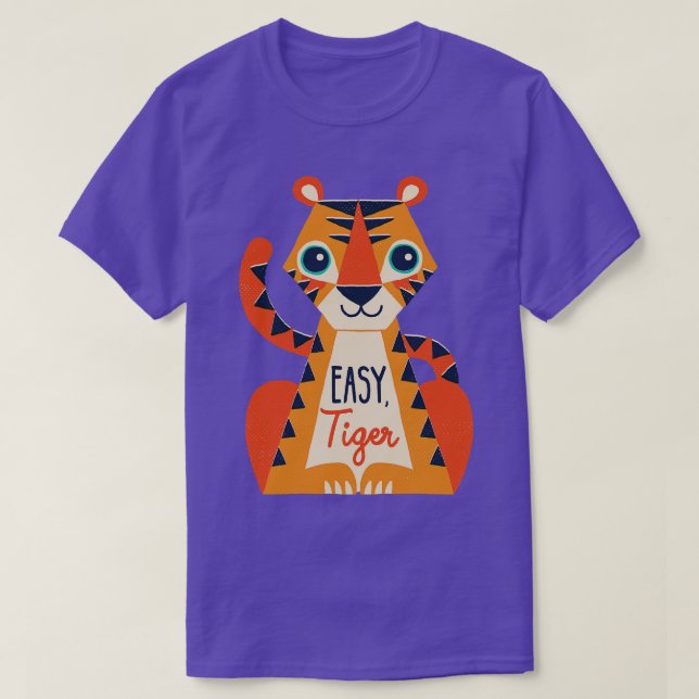T-shirt Tigre facile (Design devant)
