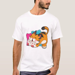 T-shirt Tigre fatigué
