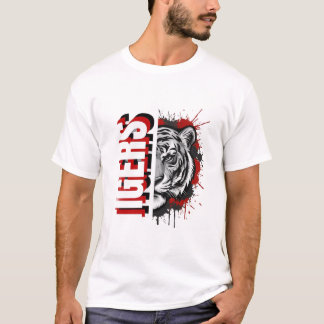 T-shirt Tigre Féroce