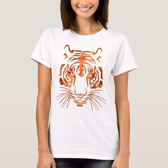 T-shirt Tigre flamboyant (Devant)