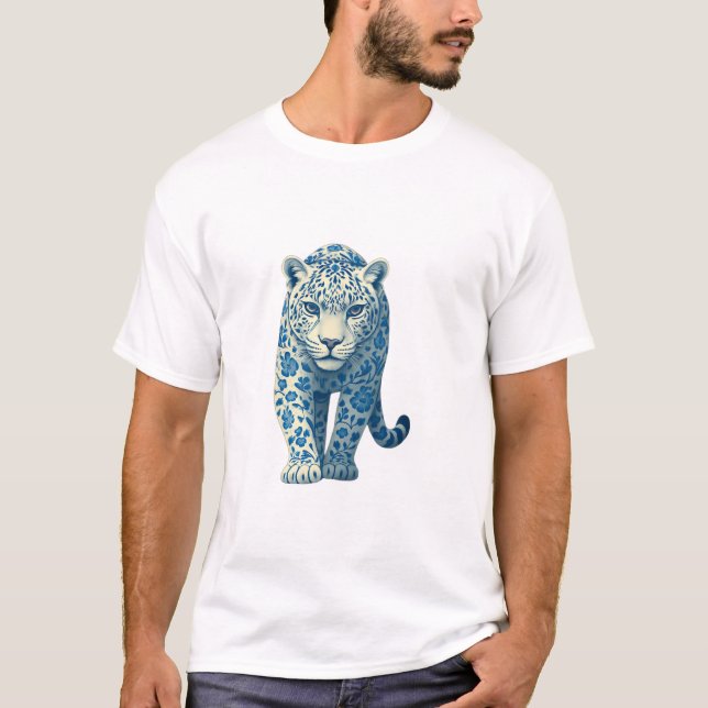 T-shirt Tigre Floral (Devant)