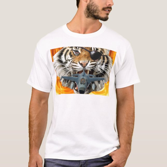 T-shirt Tigre fou (Devant)