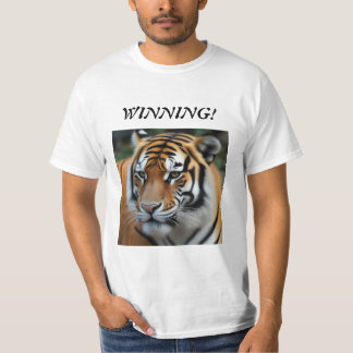 T-shirt Tigre gagnant !