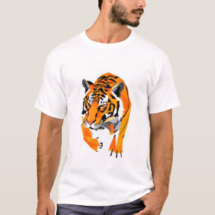 T-shirt tigre géomatique