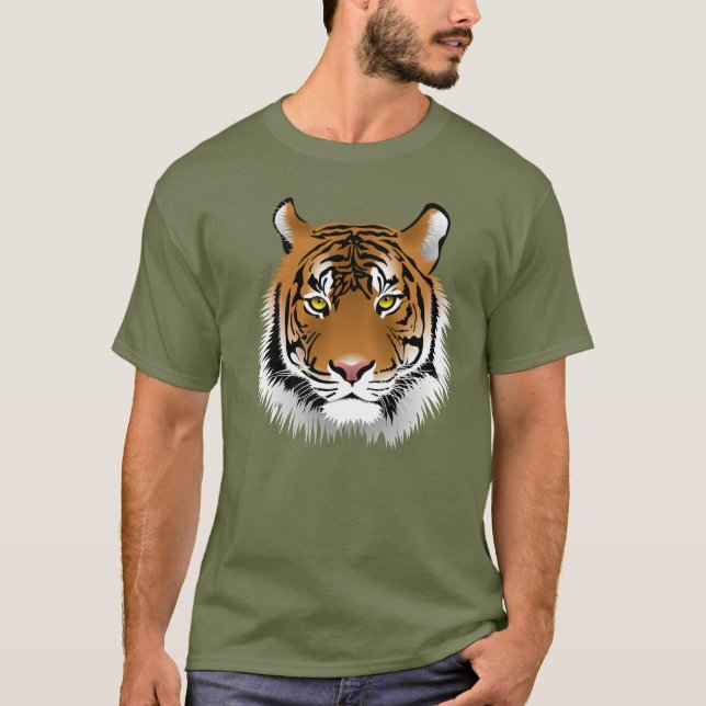 T-shirt tigre homme (Devant)