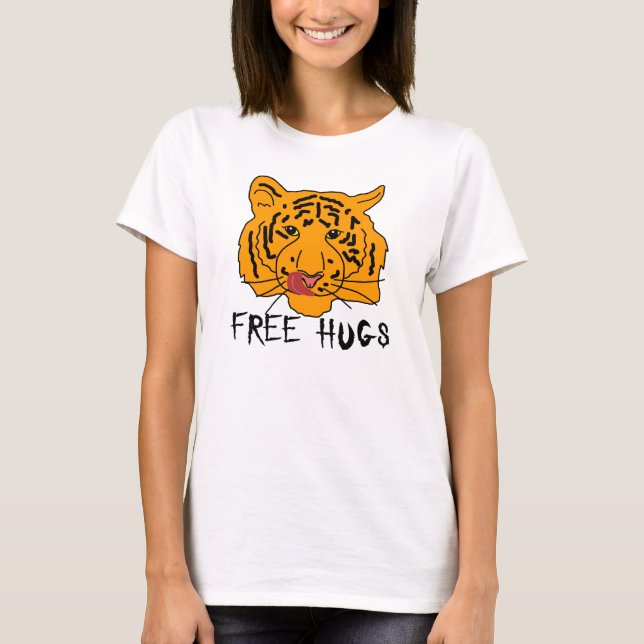 T-shirt Tigre - Hugues libres (Devant)