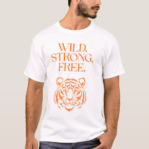T-shirt Tigre Indompté – Graphisme de rue audacieu