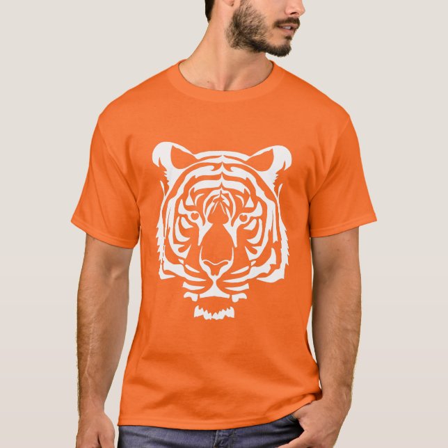 T-shirt Tigre majestueux (Devant)