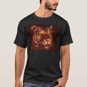 T-shirt Tigre noir