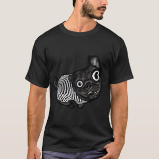 T-shirt Tigre noir rayé