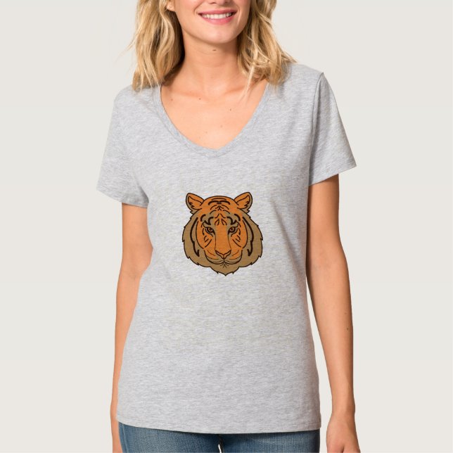 T-shirt Tigre orange (Devant)