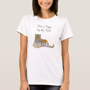 T-shirt Tigre par la queue