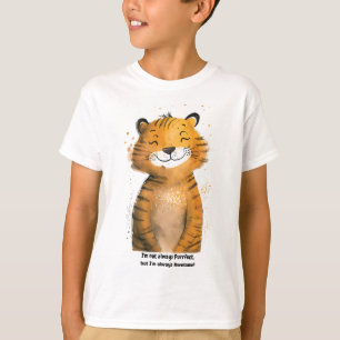 T-shirt tigre pour enfants personnalisé