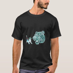 T-shirt Tigre, roi de la jungle et des animaux