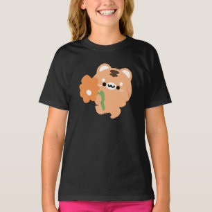 T-shirt Tigre romantique