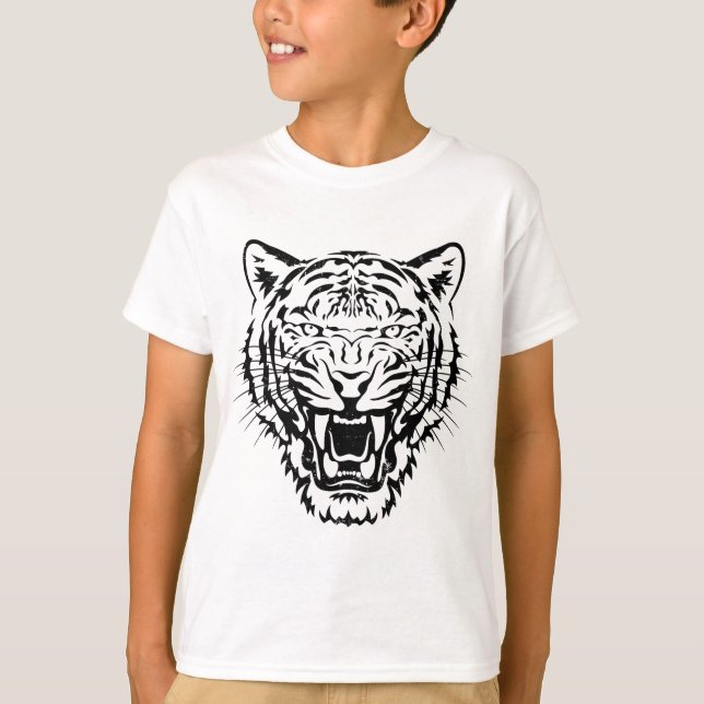 T-shirt Tigre Roulant (Devant)