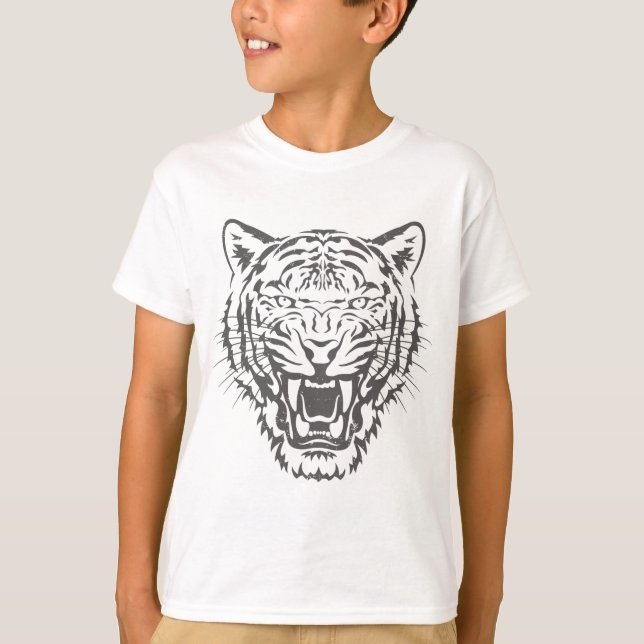T-shirt Tigre Roulant (Devant)